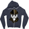 panda rorschach Zipper Hoodie