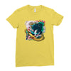 dragons by my side Ladies Fitted T-Shirt