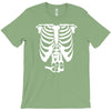 beer belly xray skeleton funny T-Shirt