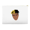 abstract design of xxxtentacion Accessory Pouches