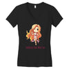 goddesses have more fun Women's V-Neck T-Shirt