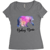 Baby Bear Women's Triblend Scoop T-shirt