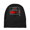 anti war guitar folk music writers Baby Beanies
