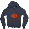 due in october Zipper Hoodie
