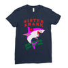 Sister Shark -Shark Do Do Do Ladies Fitted T-Shirt
