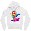 nerd princess Zipper Hoodie