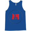 please red Tank Top