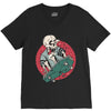 skullboarding V-Neck Tee