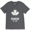 Canada Est 1867 V-Neck Tee
