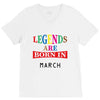 legends are born march V-Neck Tee
