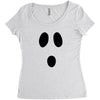 boo face Women's Triblend Scoop T-shirt