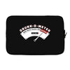 Drunk O Meter Laptop sleeve