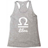 libra zodiac Racerback Tank