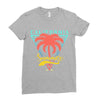 California Summer For Ladies Fitted T-Shirt
