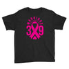 end breast cancer   39 warriors Youth Tee