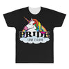 Pride Love is Love All Over Men's T-shirt
