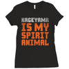 Kageyama is my Spirit Animal Ladies Fitted T-Shirt