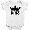 retired king Baby Onesie