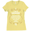 i am a gemini Ladies Fitted T-Shirt