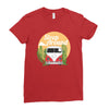 Sleep Around Ladies Fitted T-Shirt