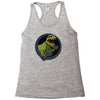 big guns black backing Racerback Tank