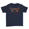 sassy with roses Youth Tee