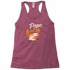 papa the fish whisperer Racerback Tank
