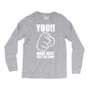 you have just lost the game  funny computer internet humour Long Sleeve Shirts