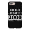 legends are born in 2000 hoodie 6 iPhone 8 Plus