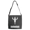 the wind waker   link's crayfish shirt Adjustable Strap Totes