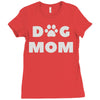 this mom loves dogs Ladies Fitted T-Shirt