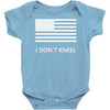 i don't kneel Baby Bodysuit