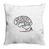 singletrack mind mens mountain bike Throw Pillow