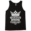 Queens Are Born In February Tank Top