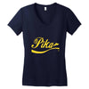 pika cola Women's V-Neck T-Shirt