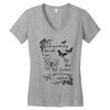 Butterflys Women's V-Neck T-Shirt