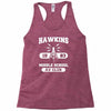 hawking av club middle school Racerback Tank