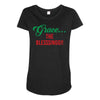 grace the blesssingg!! Maternity Scoop Neck T-shirt