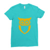 owl  (10) Ladies Fitted T-Shirt