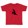 Wolf And Lady Toddler T-shirt