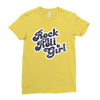 rock n roll girl Ladies Fitted T-Shirt