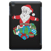 santa with piles of christmas iPad Mini
