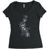 robbot Women's Triblend Scoop T-shirt