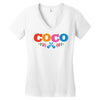 coco Women's V-Neck T-Shirt