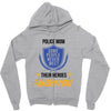 police mom  i rised mine Zipper Hoodie