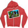 photo bomb squad Zipper Hoodie