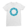 camera shutter Ladies Fitted T-Shirt