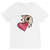bunny rabbit love V-Neck Tee