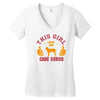 This Girl Loves Her Cane Corso Women's V-Neck T-Shirt