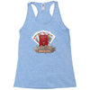 lucky devil gambling cards Racerback Tank